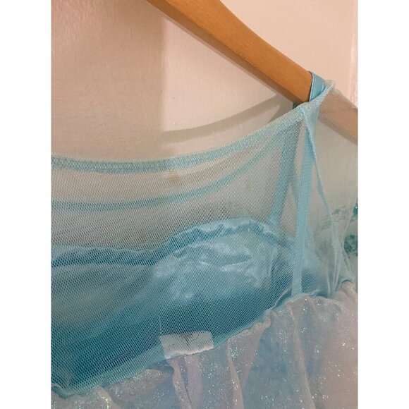 Disney Castle Collection Princess Elsa Girls Cosplay Costume Princess Dress -7/8 - Picture 8 of 12